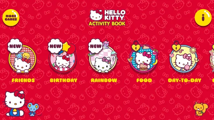 Hello Kitty – Activity book for kids android App screenshot 0